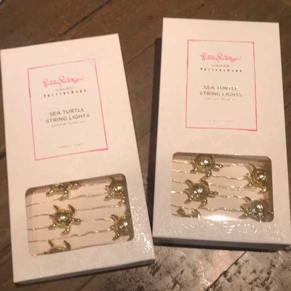 1 left! - L. Pulitzer turtle string lights! - Picture 2 of 4